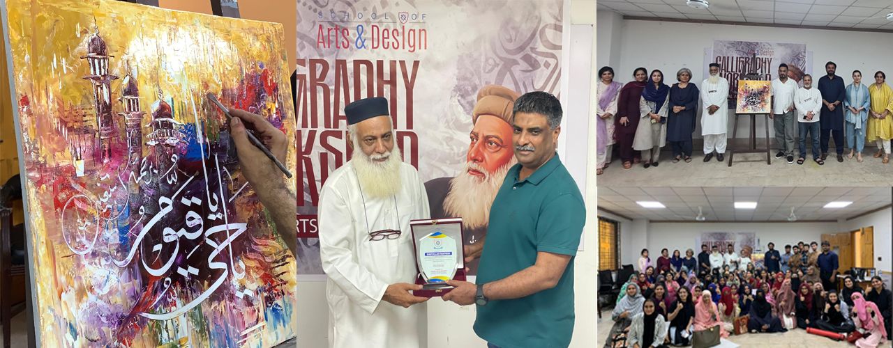 Islamic Calligraphy Painting Workshop with Sir Saifullah Nafeesi