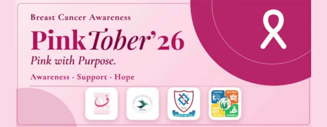 Together for a Cause 🎀 | Pink October Awareness at National Textile University, Faisalabad