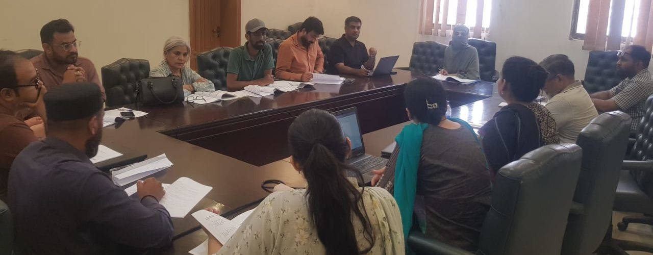 Quality Enhancement Cell Completed the Self-Assessment Process of BFD, BTD, BVA, BAMD