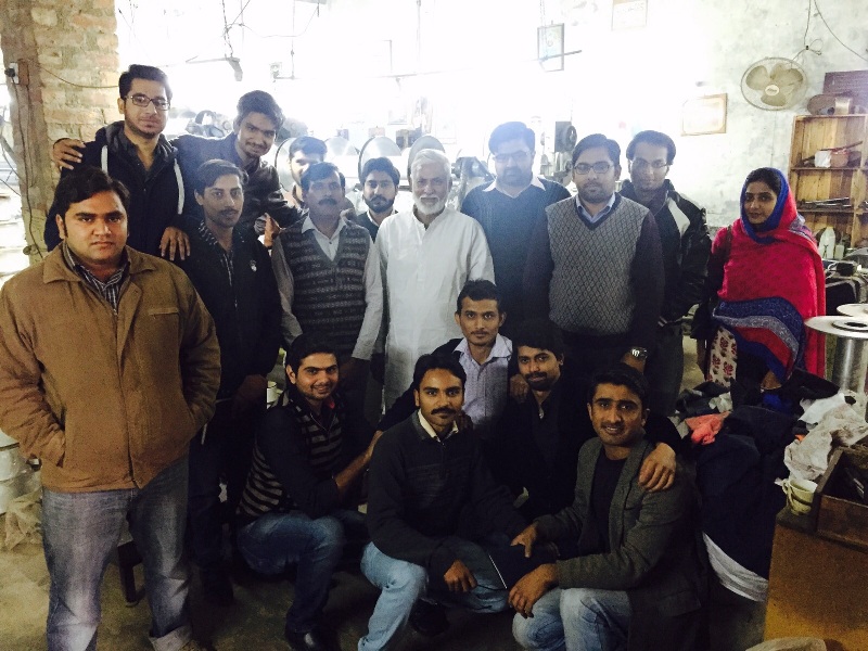 Visit of NTU Student to Royaltex Pvt Ltd