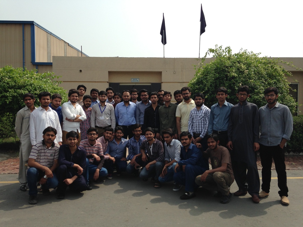 Industrial Tour to Arshad Corporation Pvt. Ltd. (Department of Textile Processing)