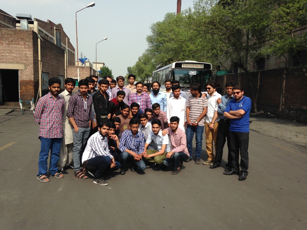 Industrial Tour to Arshad Corporation Pvt. Ltd. (Department of Textile Processing)