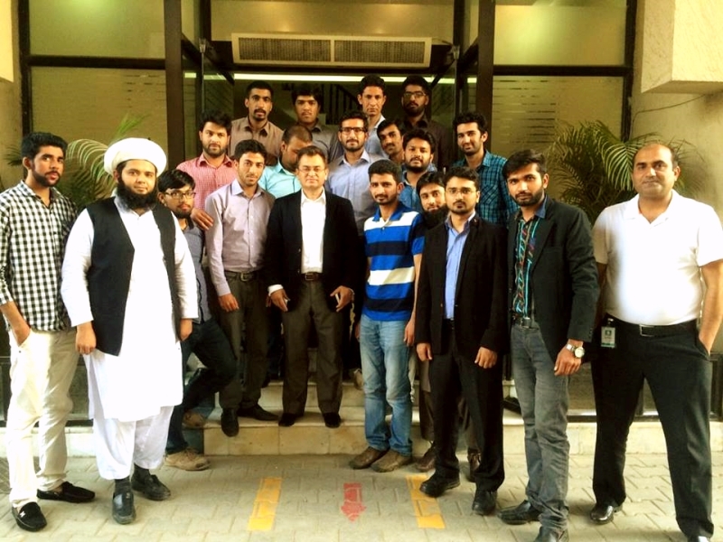 Industrial Tour of Garment Manufacturing Students To K.M. Ashraf & Sons, Sialkot