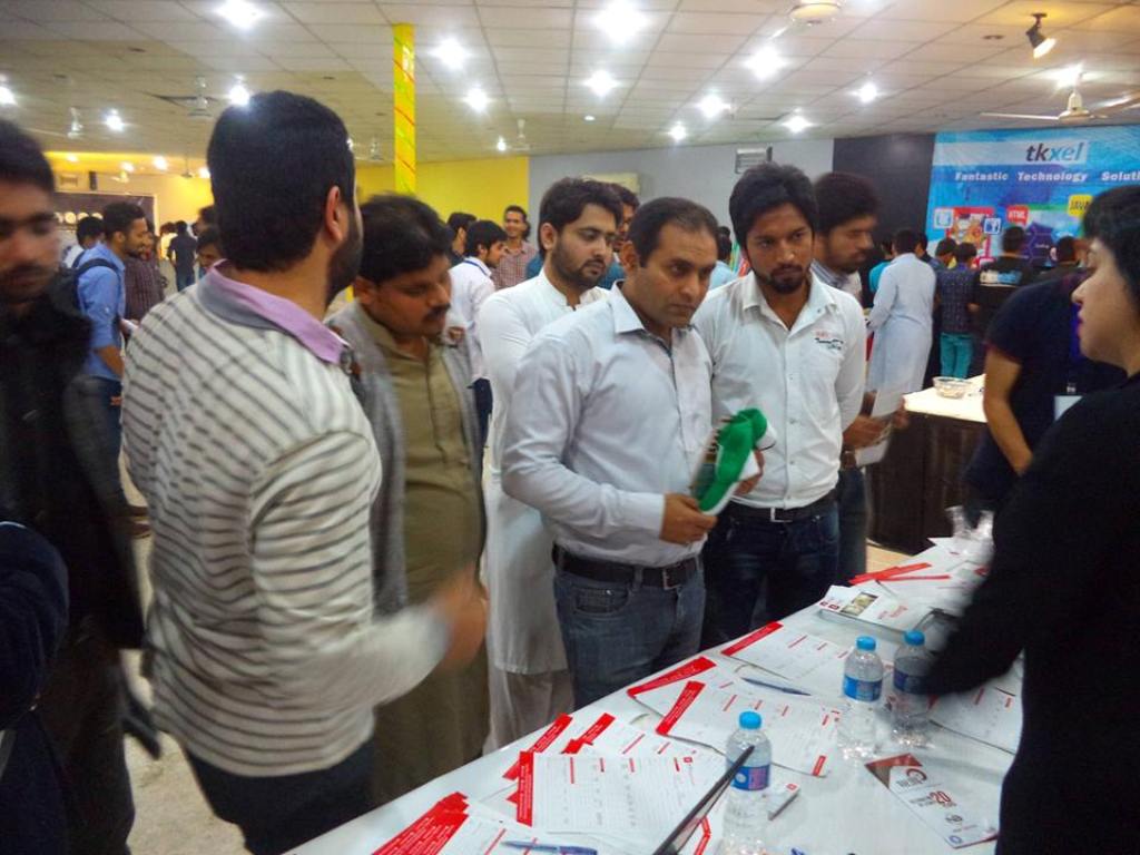Department of Computer Science Participated in Softech held at Fast Lahore Campus