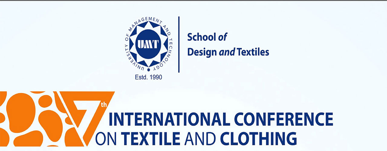 Ms. Aroobah Mumtaz participated in the 7th International Conference on Clothing and Textiles