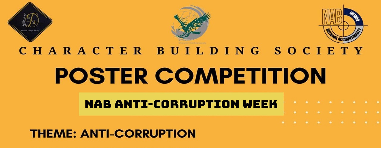 Poster Designing Competition: NAB Anti-Corruption Week