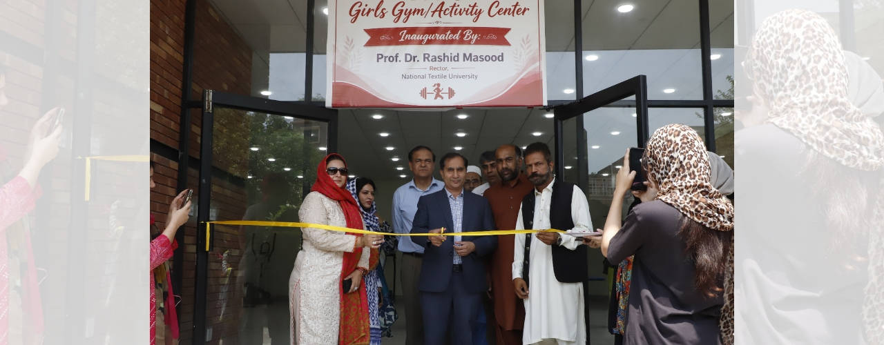 National Textile University Faisalabad Opens Girls' Gymnasium