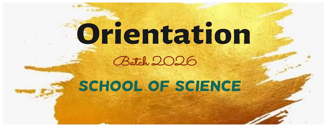 Orientation 2026 - School of Science at NTU